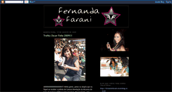 Desktop Screenshot of fernandafarani.blogspot.com