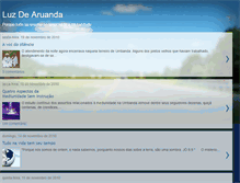 Tablet Screenshot of luzdearuanda.blogspot.com