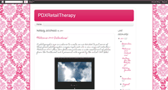Desktop Screenshot of pdxretailtherapy.blogspot.com