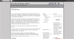 Desktop Screenshot of bread-baker-bible.blogspot.com