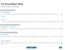 Tablet Screenshot of bread-baker-bible.blogspot.com