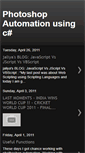 Mobile Screenshot of photoshopautomation.blogspot.com
