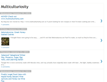 Tablet Screenshot of multiculturiosity.blogspot.com