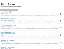 Tablet Screenshot of dailytvdramas.blogspot.com