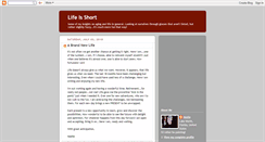 Desktop Screenshot of onceinyourlife.blogspot.com