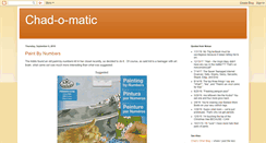 Desktop Screenshot of chad-o-matic.blogspot.com