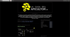 Desktop Screenshot of lacasadelapicultor.blogspot.com