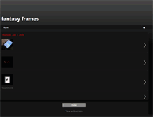 Tablet Screenshot of fantasyframes.blogspot.com