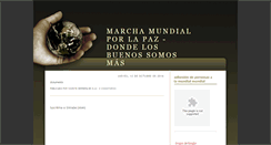 Desktop Screenshot of marchaxlapaz.blogspot.com