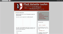 Desktop Screenshot of pfadihelvetia.blogspot.com