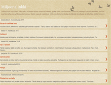 Tablet Screenshot of miljoonalinkki.blogspot.com