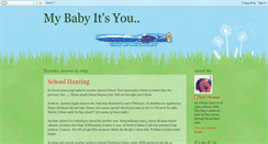Desktop Screenshot of mybaby-you.blogspot.com