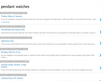 Tablet Screenshot of pendant-watches.blogspot.com