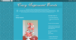 Desktop Screenshot of crazysugarsweetevents.blogspot.com