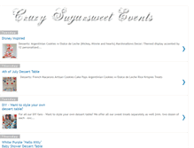 Tablet Screenshot of crazysugarsweetevents.blogspot.com