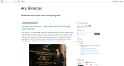 Desktop Screenshot of nasihataryginanjar.blogspot.com