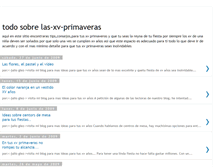 Tablet Screenshot of mis-xv-primaveras.blogspot.com