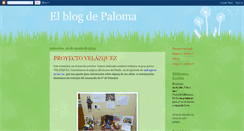 Desktop Screenshot of el-blog-de-paloma.blogspot.com