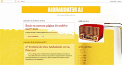 Desktop Screenshot of laretaguardiaam770.blogspot.com