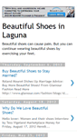 Mobile Screenshot of beautifulshoesinlaguna.blogspot.com