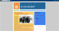 Desktop Screenshot of noseratanfacil.blogspot.com