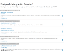 Tablet Screenshot of equipointegracion1.blogspot.com