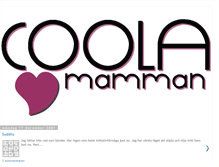 Tablet Screenshot of coolamamman.blogspot.com