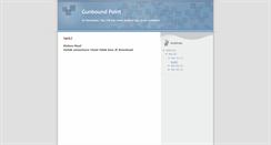 Desktop Screenshot of gunboundpoint.blogspot.com