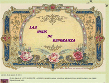 Tablet Screenshot of lasminisdeesperanza.blogspot.com