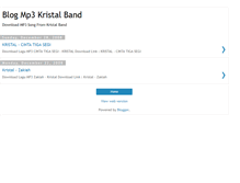 Tablet Screenshot of mp3-kristal.blogspot.com