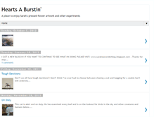 Tablet Screenshot of heartsaburstin.blogspot.com