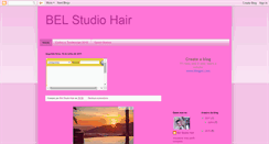 Desktop Screenshot of belstudiohair.blogspot.com