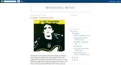 Desktop Screenshot of mysquixelmusic.blogspot.com