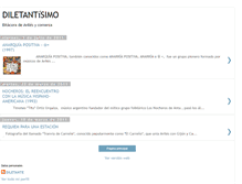 Tablet Screenshot of diletantisimo.blogspot.com