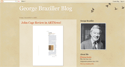 Desktop Screenshot of georgebrazillerblog.blogspot.com