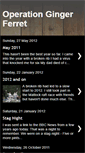 Mobile Screenshot of gingerferret.blogspot.com