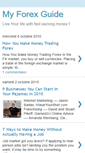 Mobile Screenshot of my-forexguide.blogspot.com