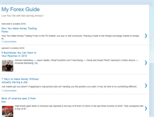 Tablet Screenshot of my-forexguide.blogspot.com