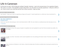 Tablet Screenshot of lifeincameroon.blogspot.com