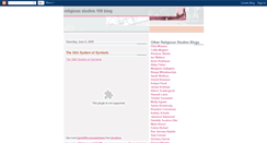 Desktop Screenshot of dzehren-religiousstudies100blog.blogspot.com