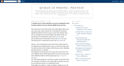 Desktop Screenshot of islamcontroversy.blogspot.com