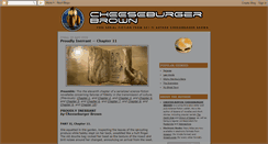 Desktop Screenshot of cheeseburgerbrown.blogspot.com