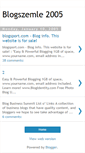 Mobile Screenshot of blogszemle2005.blogspot.com