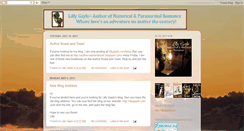 Desktop Screenshot of lillygayleromance.blogspot.com