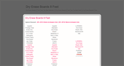 Desktop Screenshot of dryeraseboards8feetq.blogspot.com