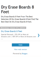 Mobile Screenshot of dryeraseboards8feetq.blogspot.com