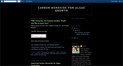 Desktop Screenshot of carbon-monoxide4algae.blogspot.com