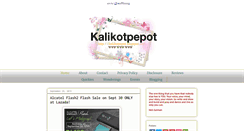 Desktop Screenshot of kalikotpepot.blogspot.com