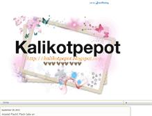 Tablet Screenshot of kalikotpepot.blogspot.com