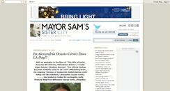 Desktop Screenshot of mayorsam.blogspot.com